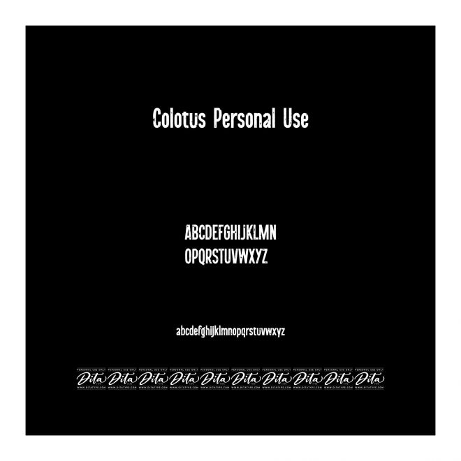 Colotus Personal Use