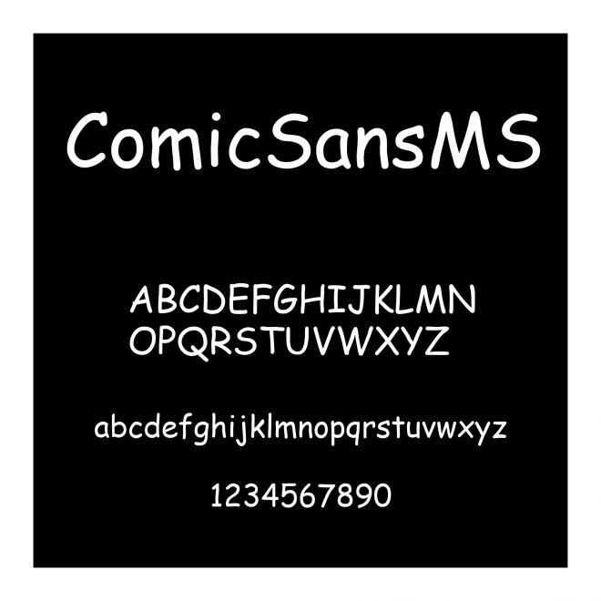 ComicSansMS