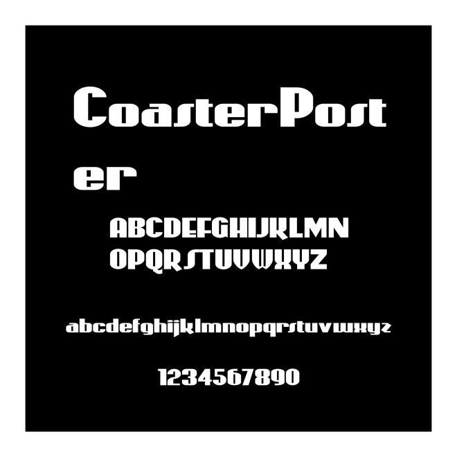 CoasterPoster