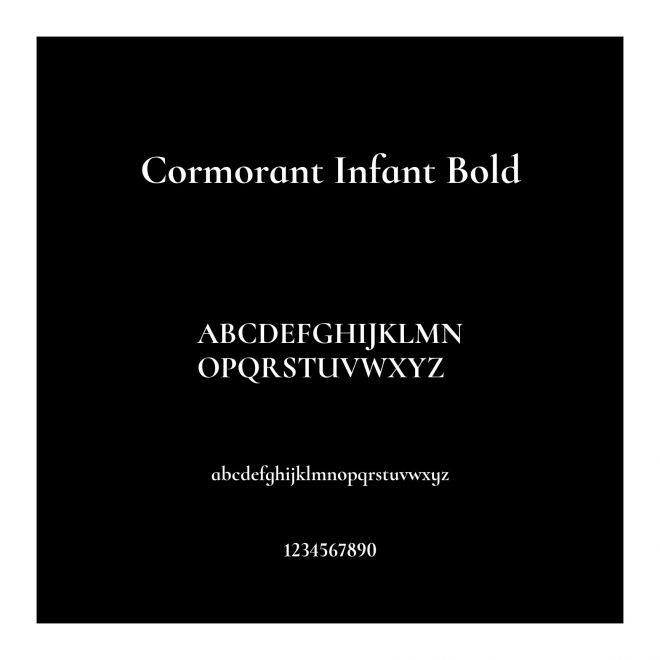 Cormorant Infant Bold