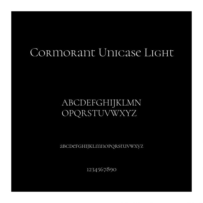 Cormorant Unicase Light