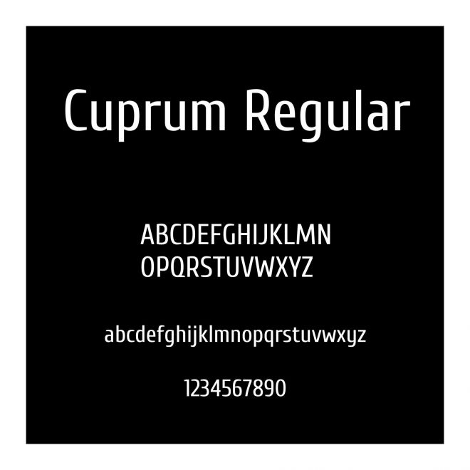 Cuprum Regular