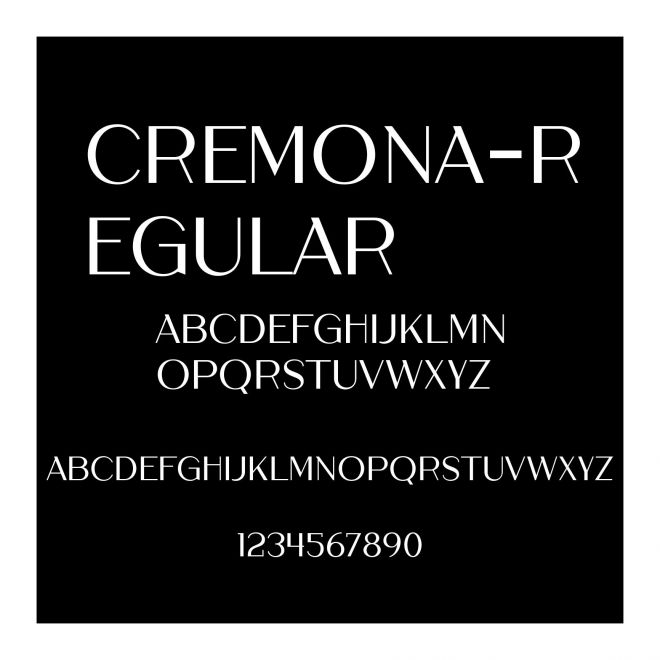 Cremona-Regular