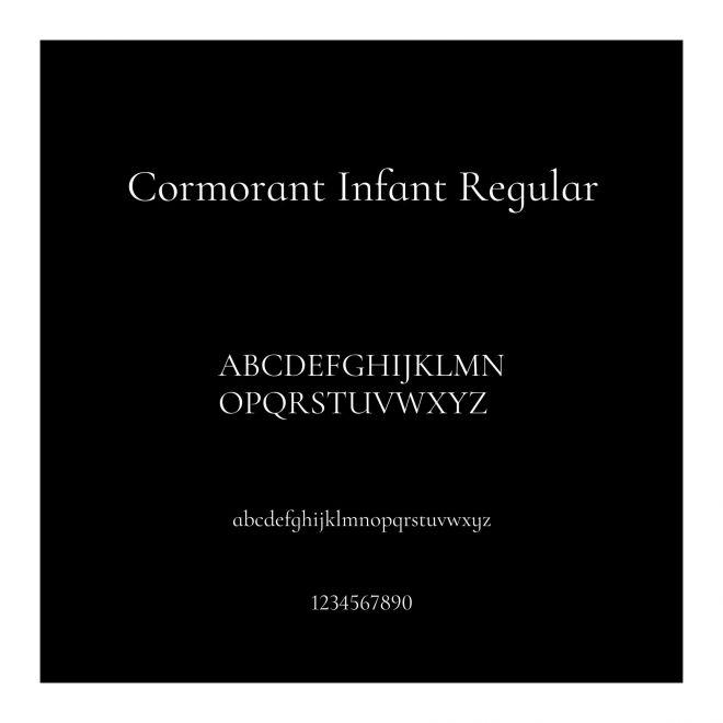 Cormorant Infant Regular