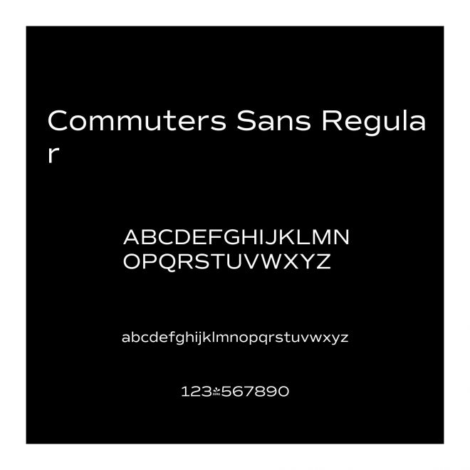 Commuters Sans Regular