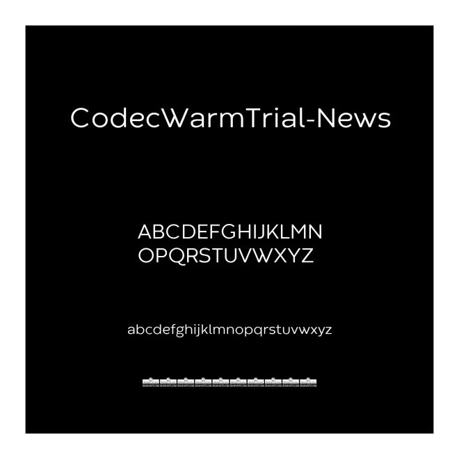 CodecWarmTrial-News