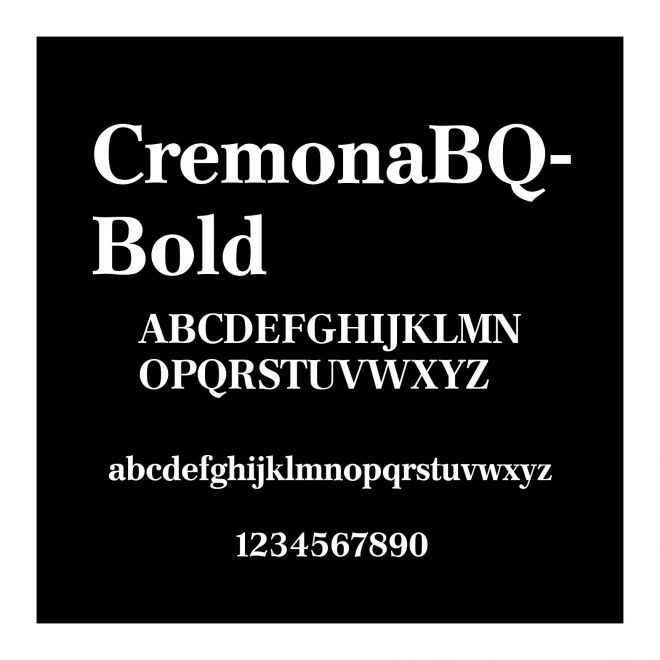CremonaBQ-Bold