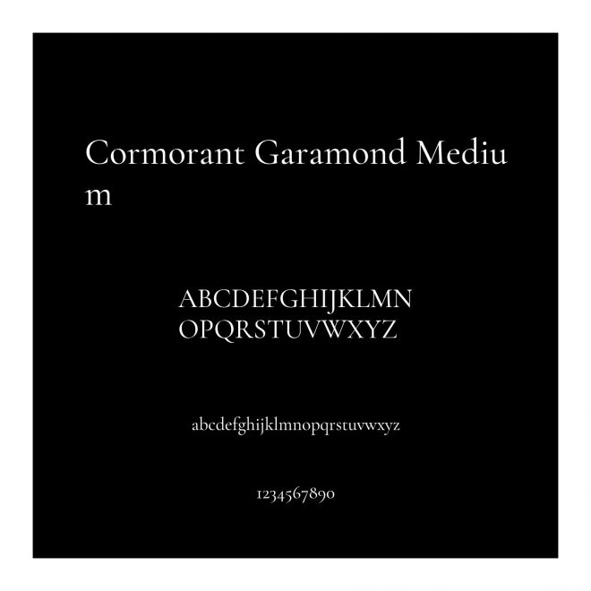 Cormorant Garamond Medium