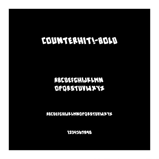 counterhit!-Bold
