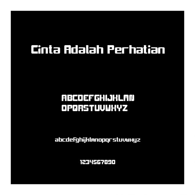 Cinta Adalah Perhatian