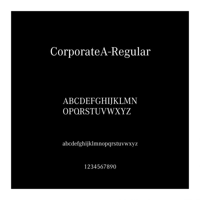 CorporateA-Regular