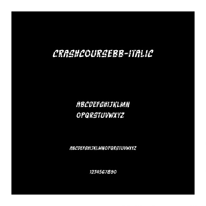CrashcourseBB-Italic