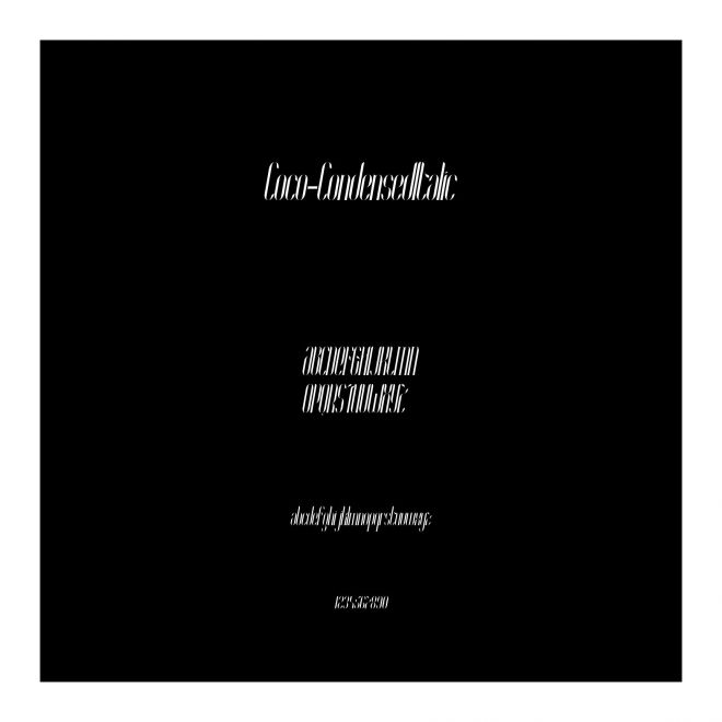Coco-CondensedItalic