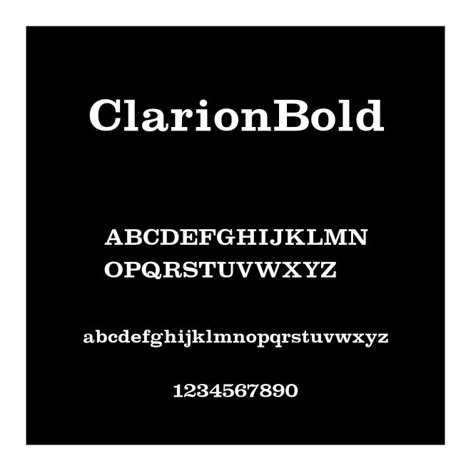 ClarionBold