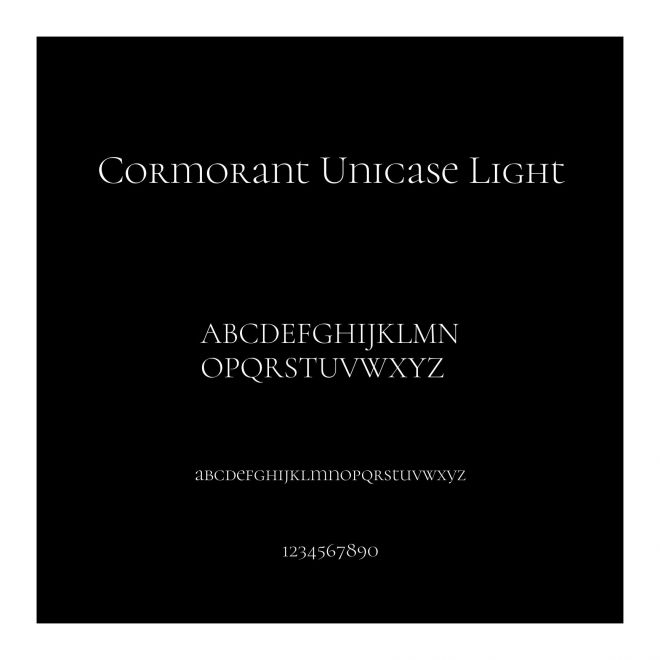 Cormorant Unicase Light