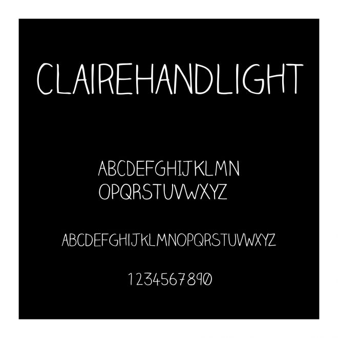 ClaireHandLight