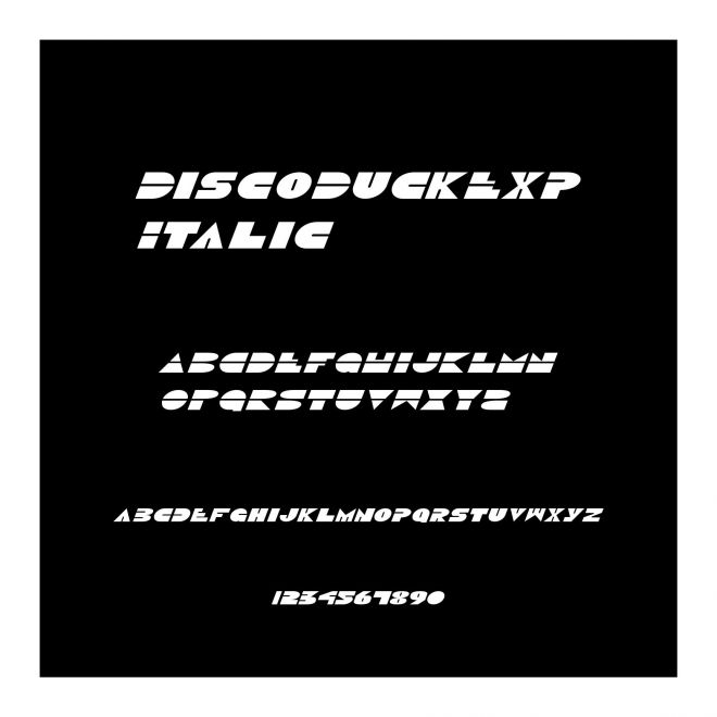 DiscoDuckExpItalic