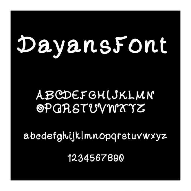 DayansFont