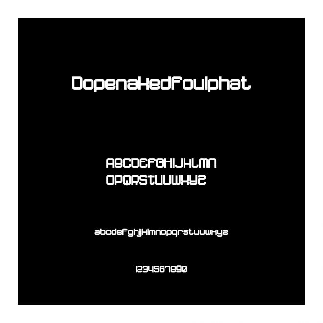 Dopenakedfoulphat