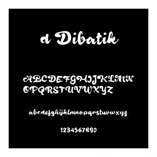 d Dibatik