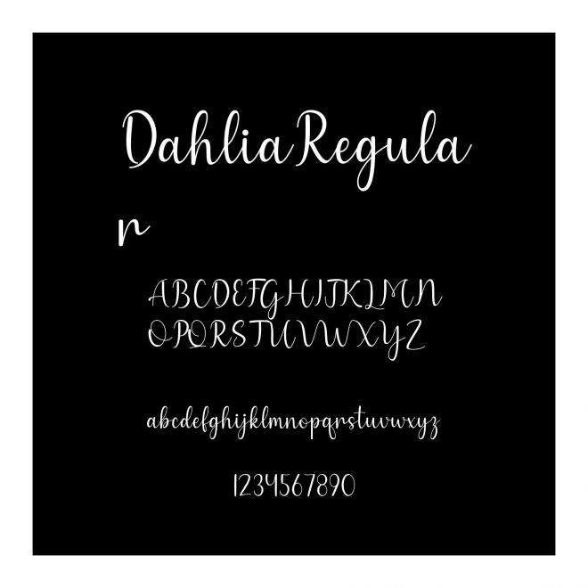 DahliaRegular