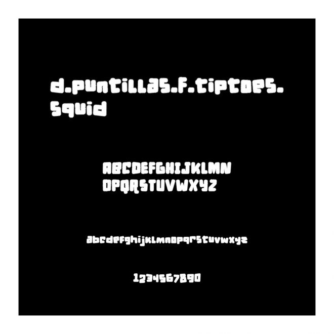 d.puntillas.F.tiptoes.squid
