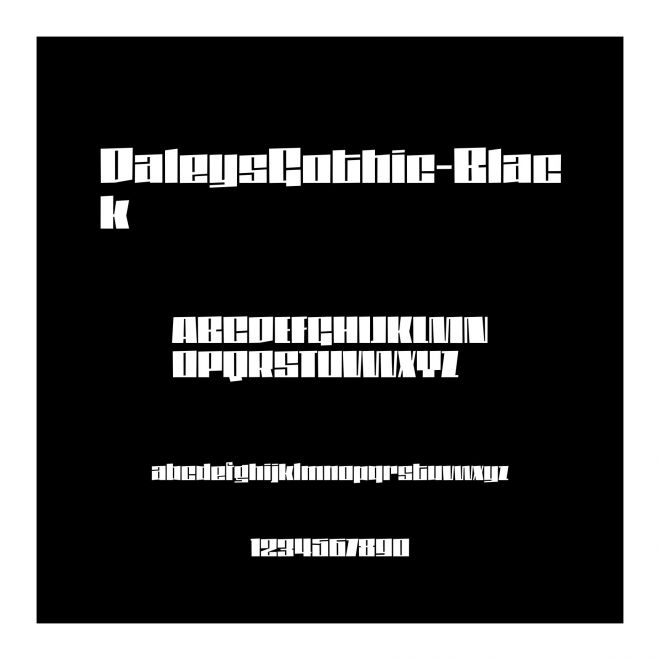 DaleysGothic-Black