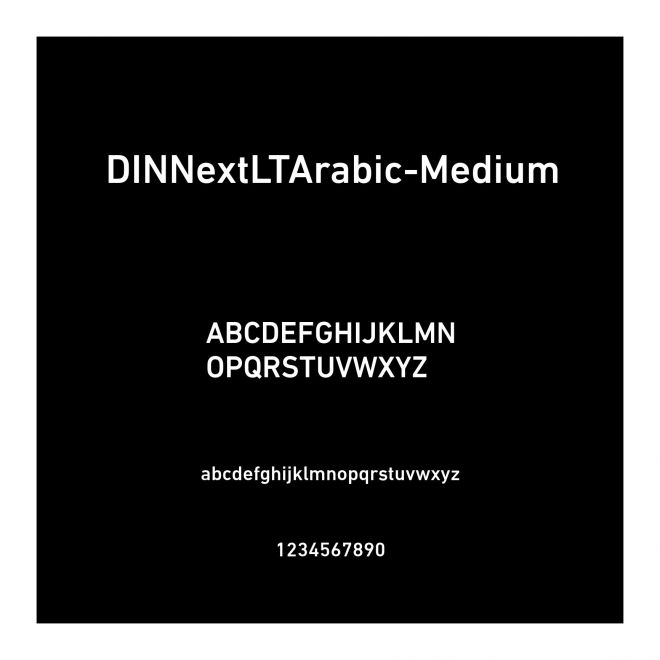 DINNextLTArabic-Medium