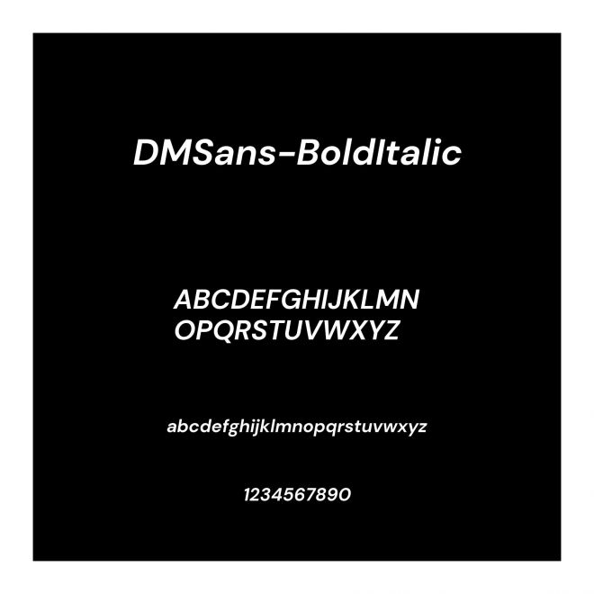 DMSans-BoldItalic