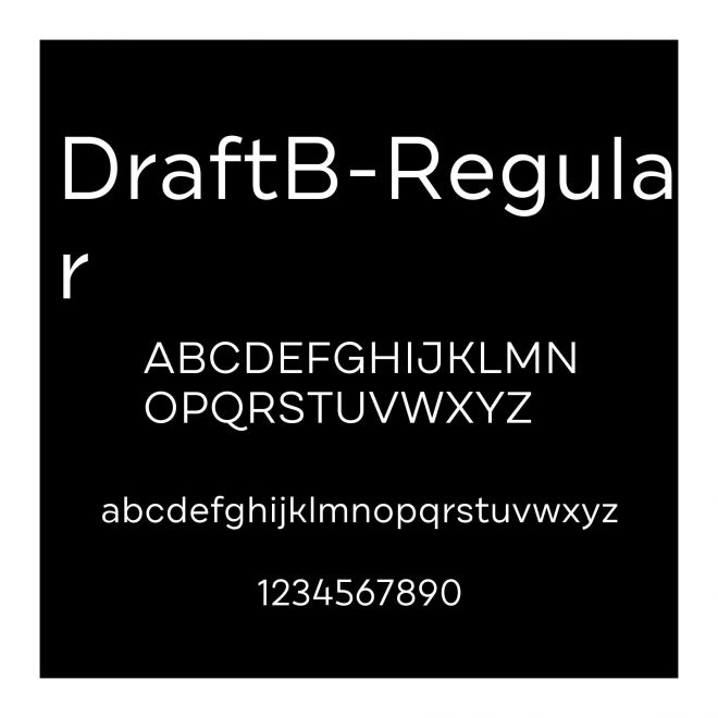DraftB-Regular