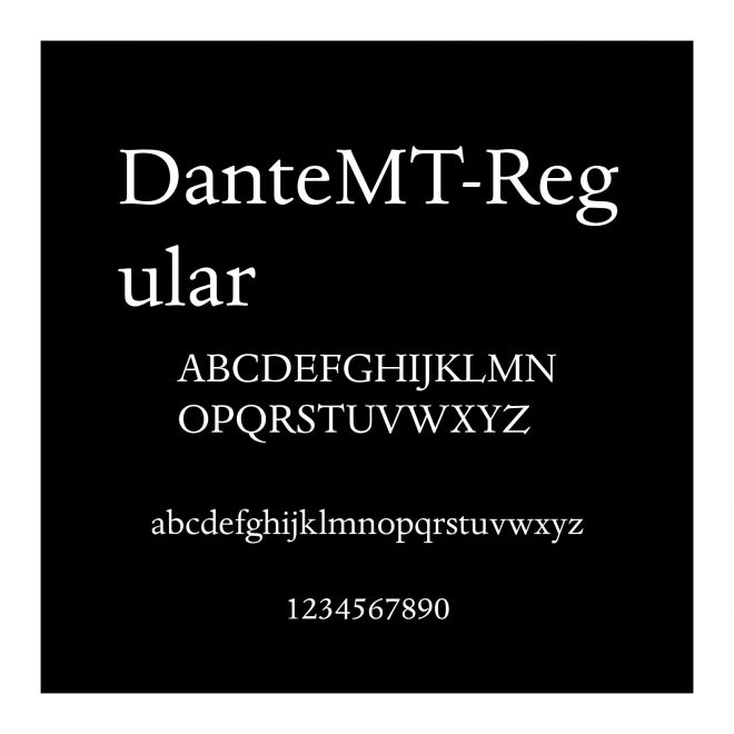 DanteMT-Regular