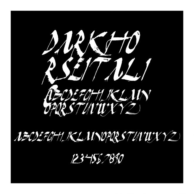 DarkHorseItalic