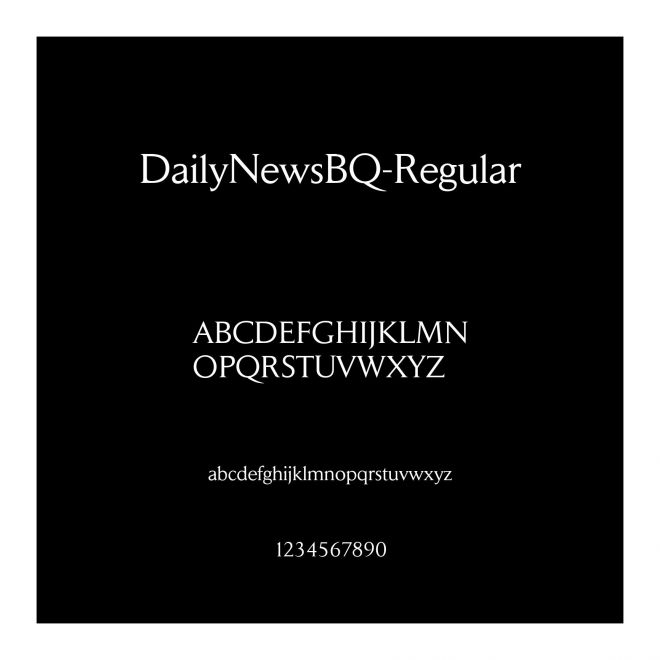 DailyNewsBQ-Regular