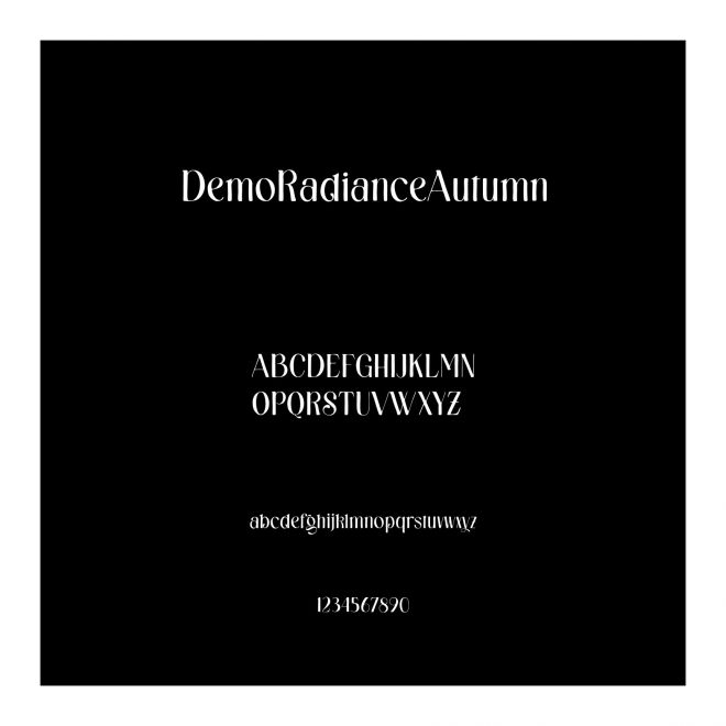 DemoRadianceAutumn