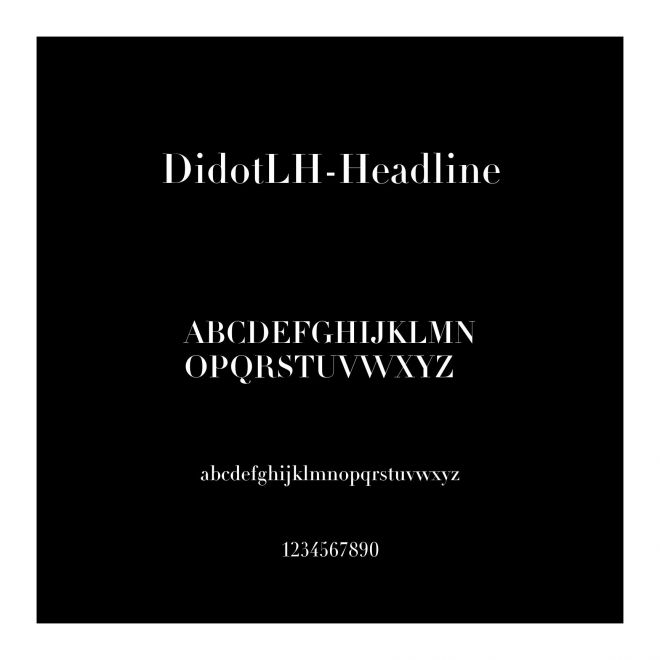 DidotLH-Headline
