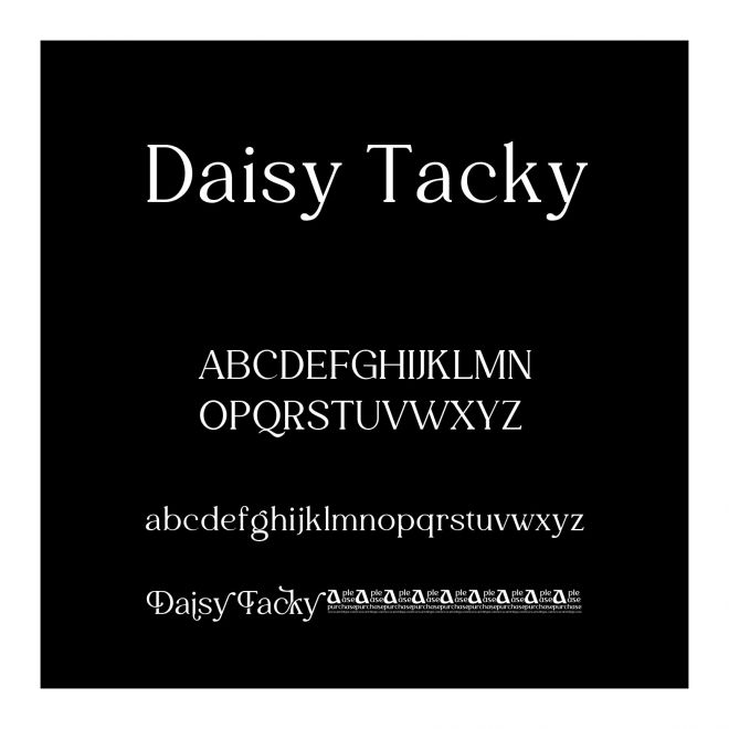 Daisy Tacky