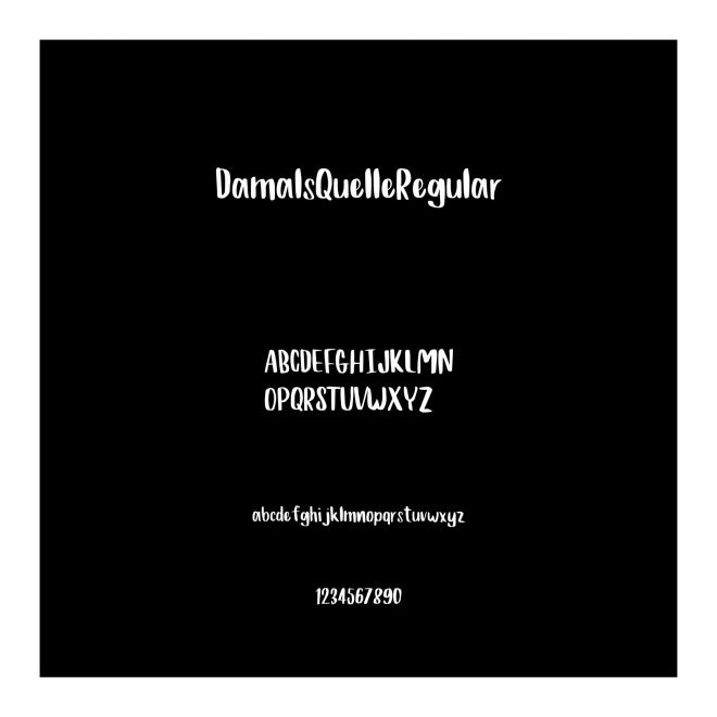 DamalsQuelleRegular