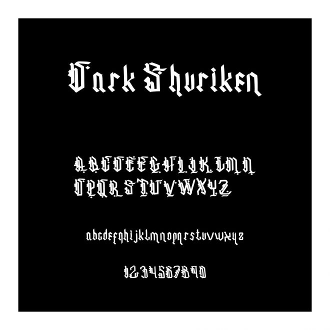 Dark Shuriken