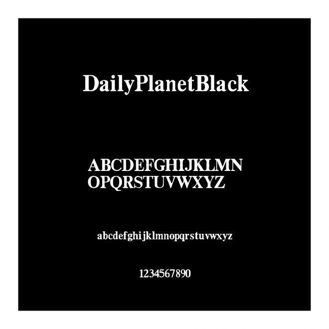 DailyPlanetBlack