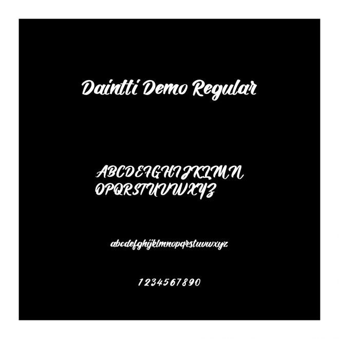Daintti Demo Regular