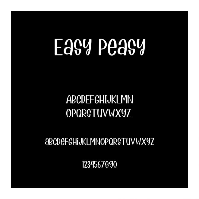 Easy Peasy