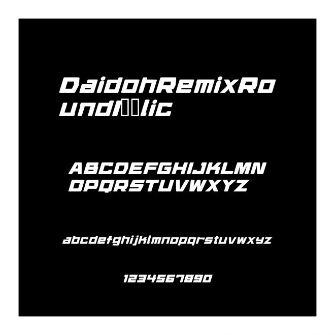 DaidohRemixRoundI錕縜lic