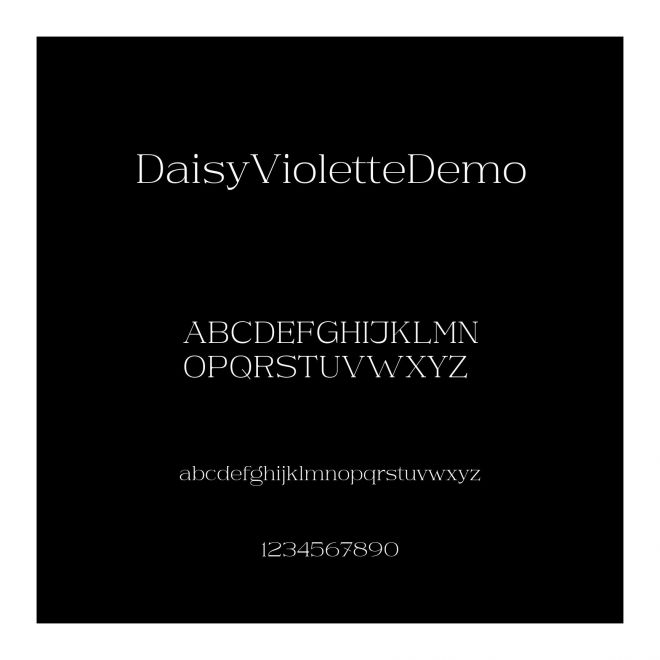 DaisyVioletteDemo