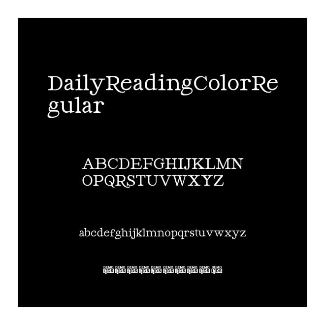 DailyReadingColorRegular