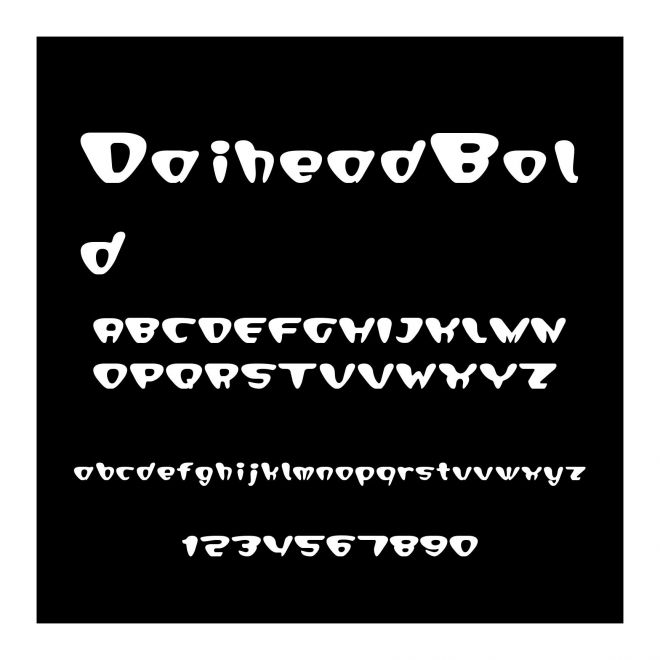DaiheadBold