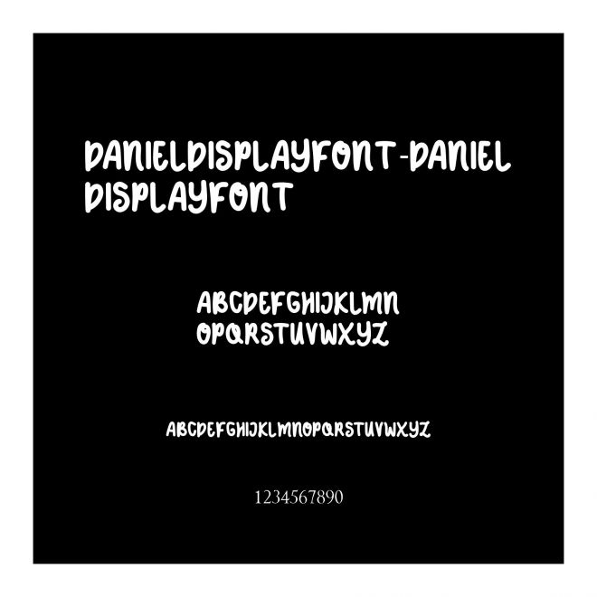 DANIELDISPLAYFONT-DANIELDISPLAYFONT