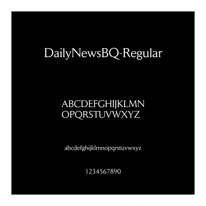 DailyNewsBQ-Regular