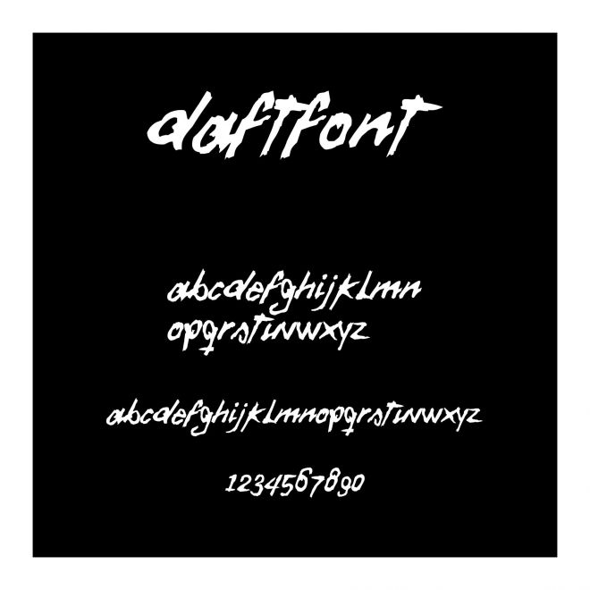 DaftFont