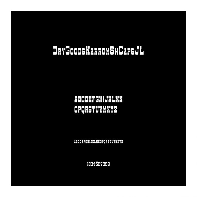 DryGoodsNarrowSmCapsJL