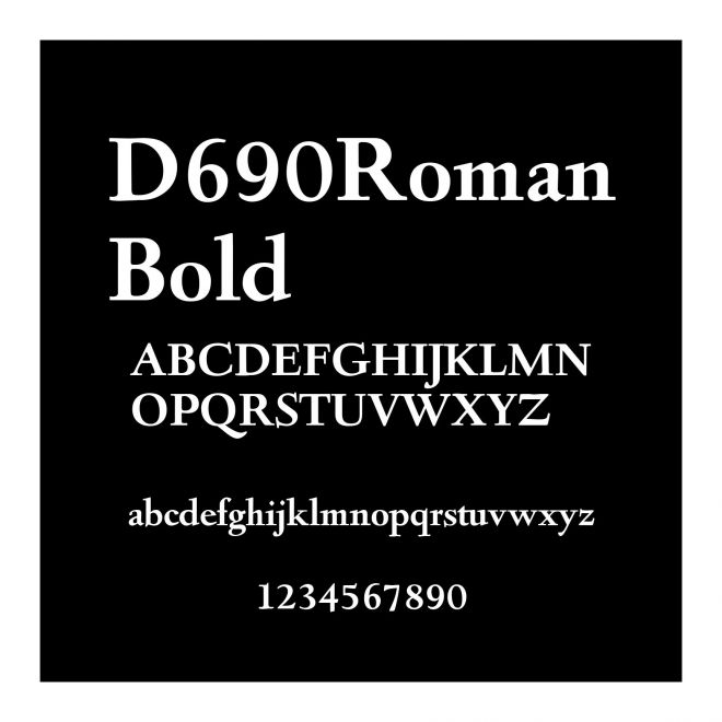 D690RomanBold